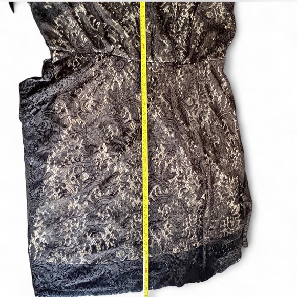 Lane Bryant Black and Gold Midi Dress - Picture 7 of 9